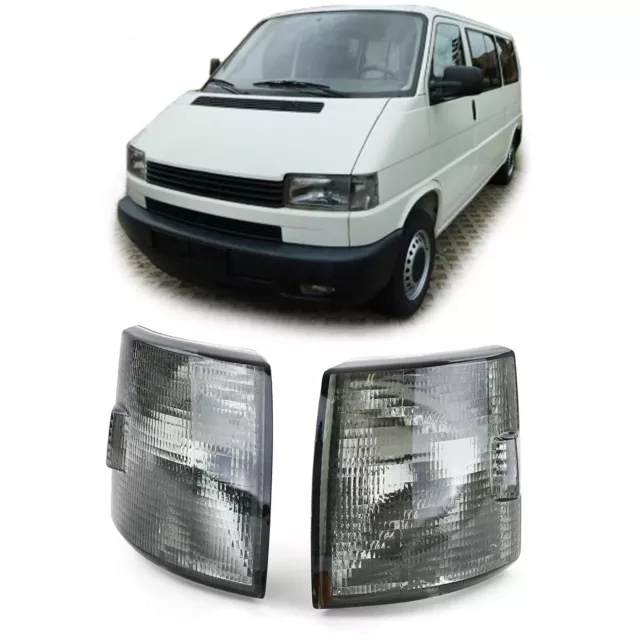 Schwarze Blinker - Paar für VW T4 Bus + Transporter