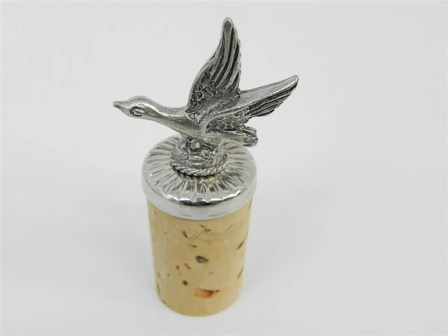 Corcho Decorativo con Motivo Pato Botellas Cierre Vino de 2