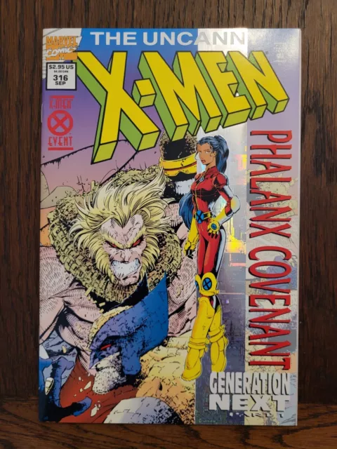 Uncanny X-Men 316 Deluxe Holifoil 1St Monet St Croix Combine Shipping Lot H2