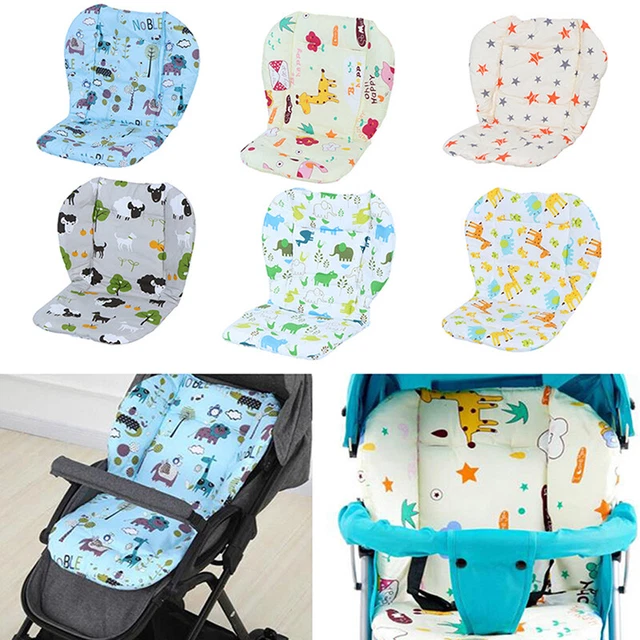 Baby Stroller Seat Cushion Child Pushchair Pad Infant Car Seat Mat Dining Ch-LU