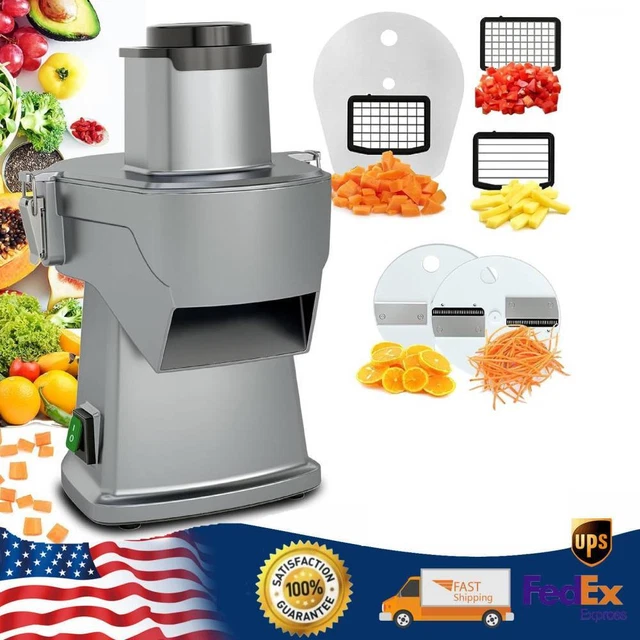 USA Commercial Vegetable Chopper Cutter Vegetable Dicer 4 Blades Fruit Slicer