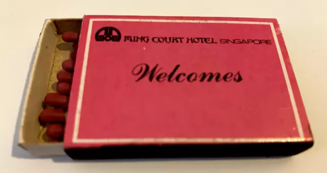 .MATCHBOX Vintage Ming Court Hotel Singapore 1990s unused collectable   S1334