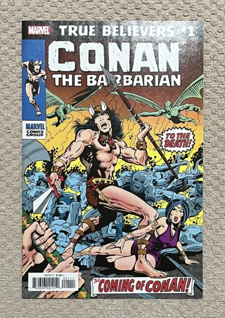 True Believers Conan #1 Marvel Comics NM+ 2019