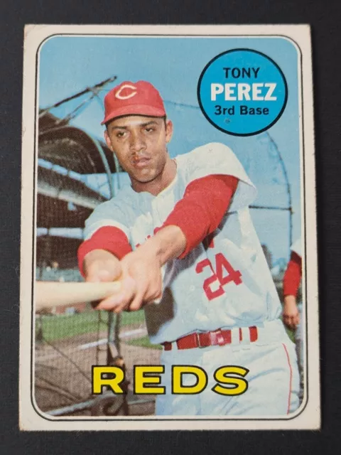 1969 Topps Baseball #295 Tony Perez Cincinnati Reds