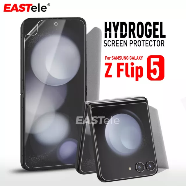 For Samsung Galaxy Z Flip 5 4 3 5G Screen Protector EASTele Flexible Full Cover