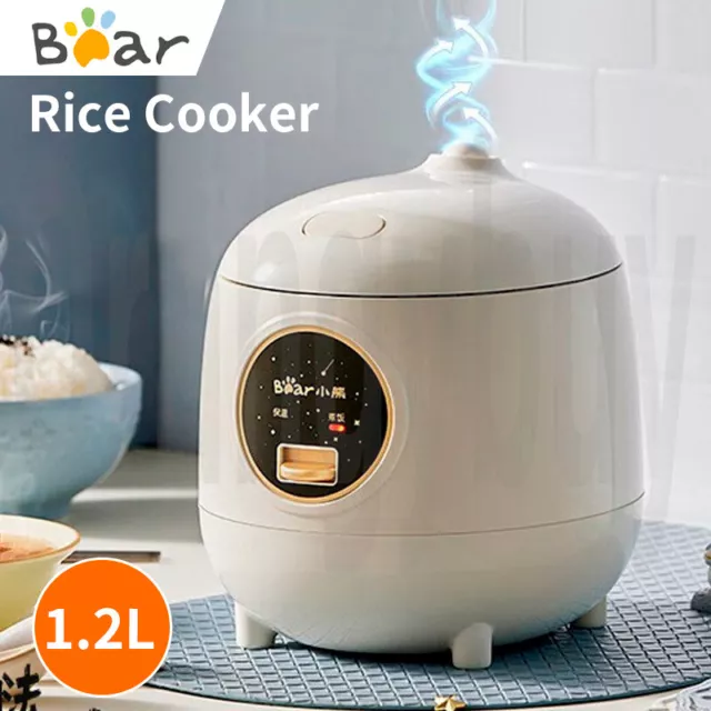 Bear 1.2L Rice Cooker Home Intelligent Automatic Multifunc Rice Maker Hot Pot CN