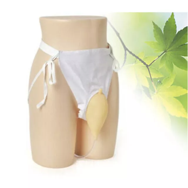 Reusable Male/Female Portable Urinal Pee Holder Bag For Urinary Incontinence Aid