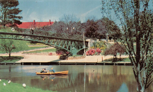 R274672 City of Adelaide. The University Foot Bridge over the River Torrens. Vec