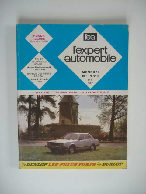 REVUE TECHNIQUE l'expert automobile n°176 HONDA ACCORD berline & coupé modèle 79