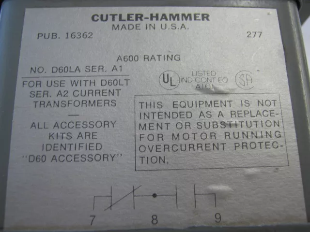 Cutler-Hammer D60La Transformer & Rheostat 2