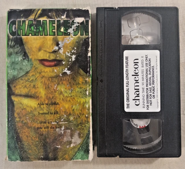 CHAMELEON VHS DEMO Promo Screener Sci Fi 1999 Bobbie Phillips Paramount ...