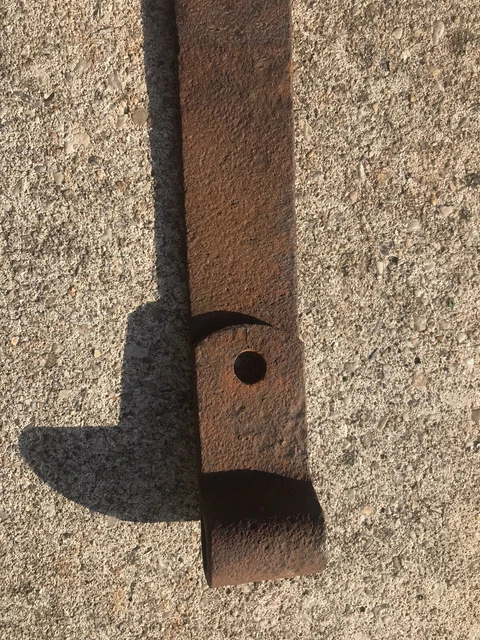 Antique Primitive Strap Hinge 24” Long For 7/8 Hinge Pin