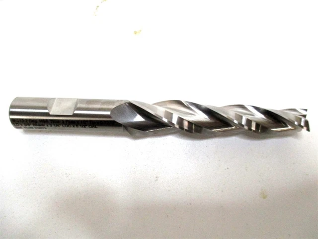 Conical Tool (B-813) 0.727 x 5/8 x 3-1/4 x 5-1/2 3-Flute HSS RH Tapered End Mill