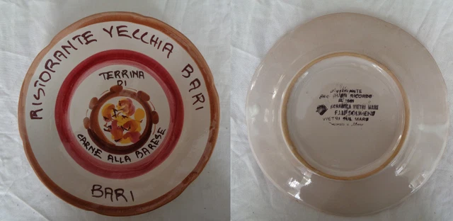 Vecchio Piatto Del Buon Ricordo - Ristorante Vecchia Bari - (Bari) - Leggi