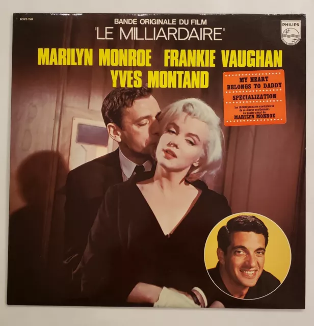 Soundtrack Let's Make Love Le Milliardaire Marilyn Monroe Yves Montand Vinyl Lp