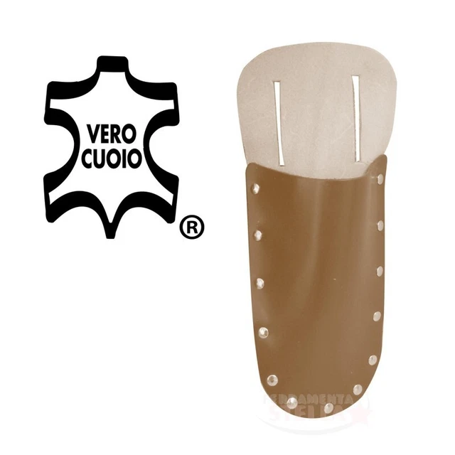 Fodero Portaforbici In Pelle Per Cintura - Custodia Multiuso Per Forbici Da Potatura E Lavoro