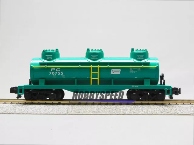 Lionel American Flyer Penn Central 3 Dome Tank Car #70755 S Gauge 2219170 New 3