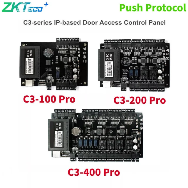 ZKTECO TCP/IP C3-100 Pro C3-200 Pro C3-400 Pro Reader Access Control ...