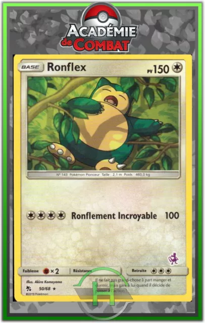 Ronflex - SL00:Académie de Combat - 50/68 - Carte Pokémon Française Neuve