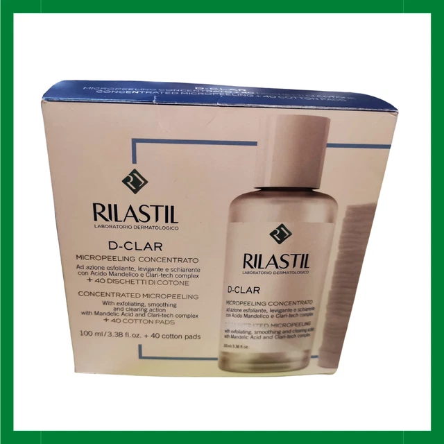 Rilastil d-clar esfoliante macchie solari schiarente colorito spento antimacchia