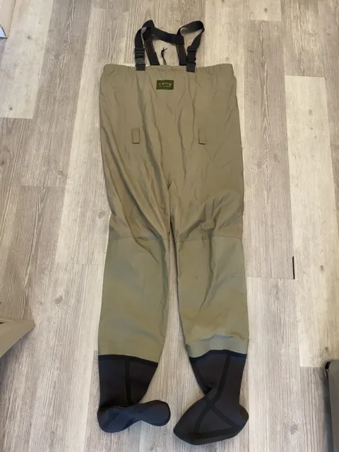 WHITE RIVER FLY Shop Fishing Chest Waders with Suspenders Size 10 $51.00 -  PicClick