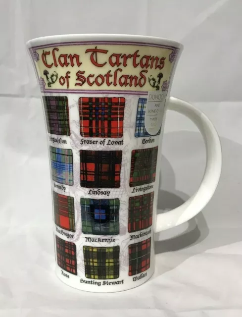 Dunoon Scottish Tartans Clans Scotland Informative Glencoe Mug Tea Coffee Large
