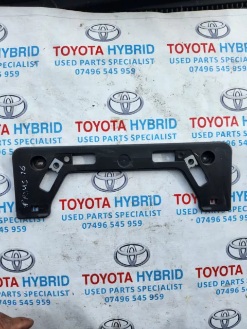 Toyota Prius Number Plate Holder