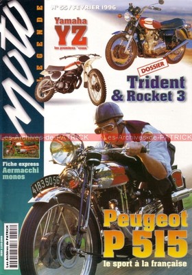 RAD MAGAZINE  4 TRIUMPH TRIDENT T150 X75 BSA ROCKET 3 TRITON Drag KAWASAKI H2 