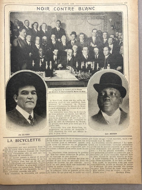 Revue Vie Au Grand Air 741 – Novembre 1912 – Boxe, Football, Rugby, Aviron