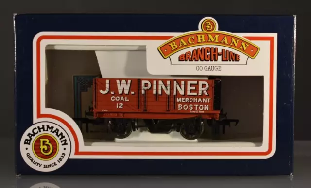 Bachmann Limited Edition 7 Plank Wagon - 'PINNER' - 33-100G - MIB