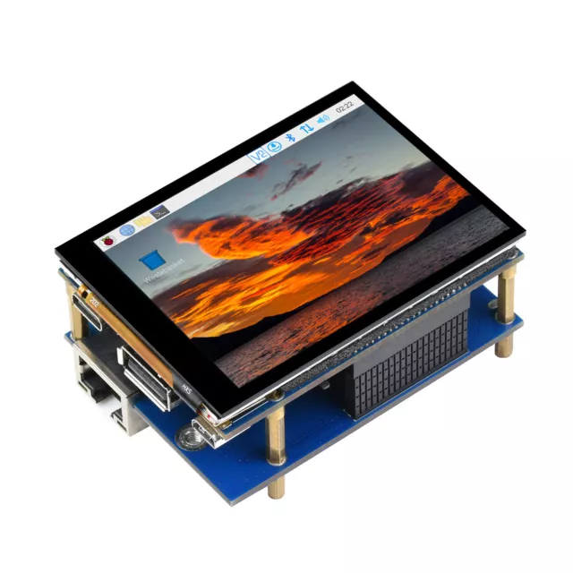 2.8” Touch Screen HAT USB HUB Kit for RPI Raspberry Pi Compute Module 4 CM4 Lite