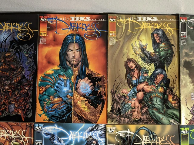 The DARKNESS Comic 11 Book Lot #7-17 Top Cow Image Comics Rare Comics 3