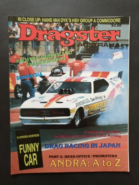 DRAGSTER AUSTRALIA - Drag Racing Magazine No.341 July 10, 1992 $8.99 ...