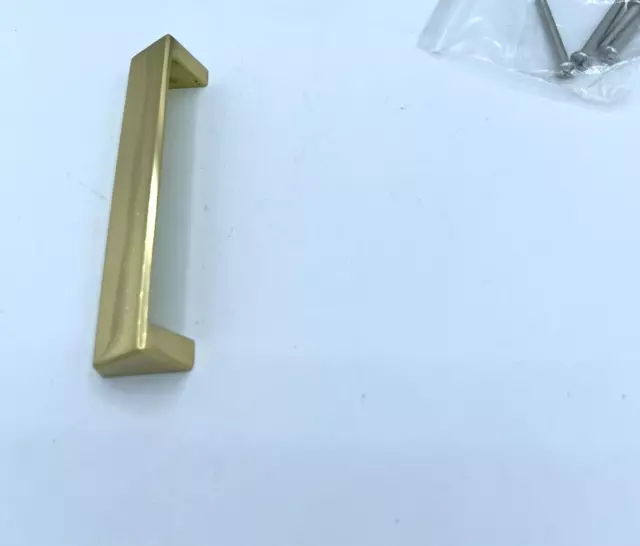 Rejuvenation Hardware Aged Brass Bin Pull 4 in Blair C106253 Pottery Barn A