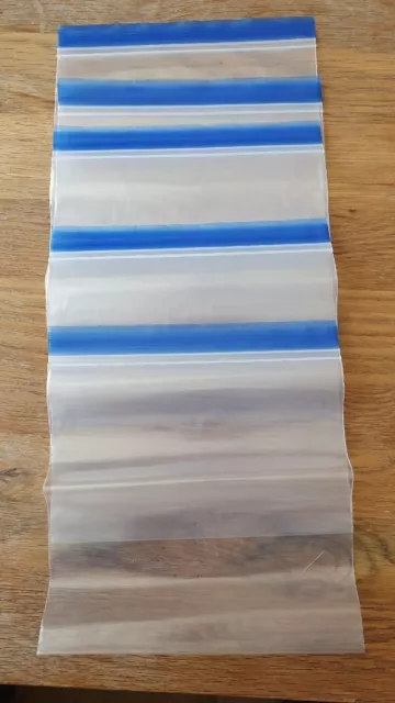 5 x Clear AIRPORT SECURITY LIQUID BAGS Plastic Seal HOLIDAY Travel HAND LUGGAGE.