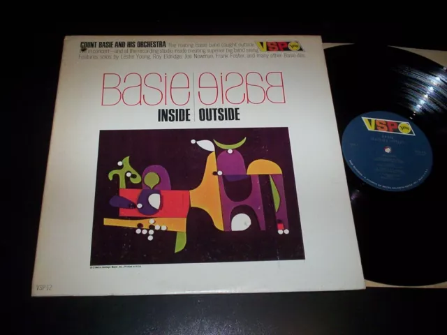 Count Basie And His Orchestra ""Inside Basie Outside"" LP VSP - VSPS-12