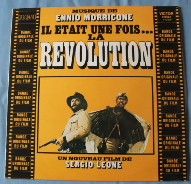 Il etait une fois la revolution - E Morricone - BO du film / OST, LP - 33 tours