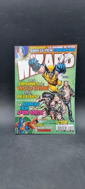 Wizard magazine des comics numéro 14 Wolverine Octobre 2001