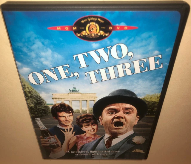 James Cagney One Two Three DVD Pamela Tiffin Horst Buchholz John Banner 1 2 3