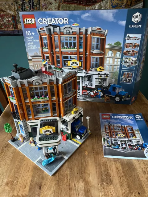 LEGO Creator Expert Corner Garage (10264) Modular Buildings. Retired Lego Set.