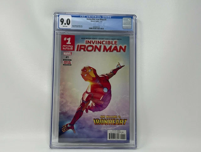 Invincible Iron Man #1 (2017) CGC 9.0 1st Cover appearance Riri Williams