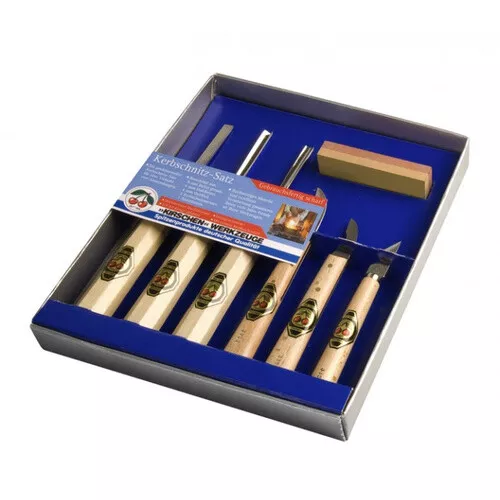 Kirschen Carving Chisel Set - 7pc - 3427-SB