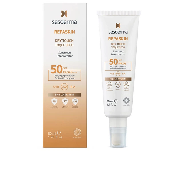 Solar Sesderma unisex REPASKIN fotoprotector facial toque seco SPF50 50 ml