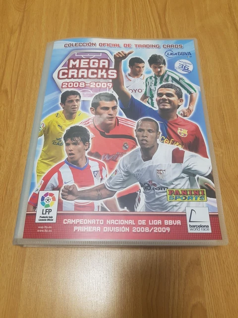 ALBUM 100% COMPLETO Megacracks Liga 2008-2009 (Messi) EUR 500,00 