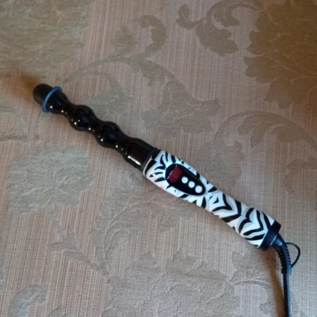 MARK HILL RAW Leopard Print Curling Wand 5.00 PicClick UK