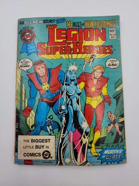 DC Special Blue Ribbon Digest Volume 4 #24 Legion of Superheroes Mid-Low 1982