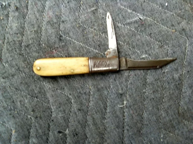 Vintage "Ec Simmons Keen Kutter" 2 Blade Pocket Knife Antique St Louis