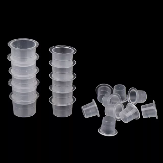 1000 piezas tazas de tinta pigmentaria desechables para tatuajes tamaño grande mediano pequeño_