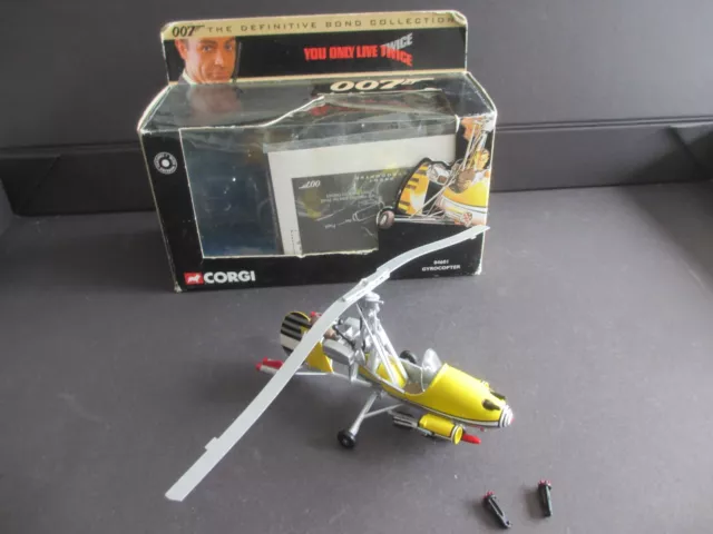 1/43 CORGI TOYS James Bond Gyrocopter