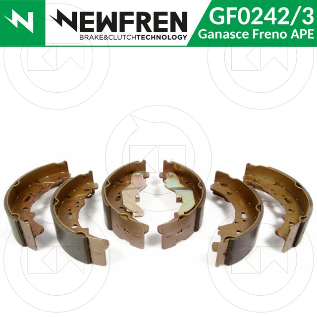 Coppia Ganasce Freno NewFren GF0200 - 11